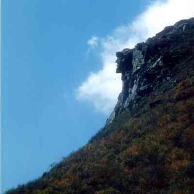 Profile of The Old Man of the Mountain