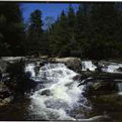 Jackson Falls on Wildcat Brook in Jackson, NH