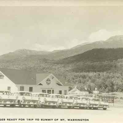 Stages ready for trip to summit of Mt. Washington