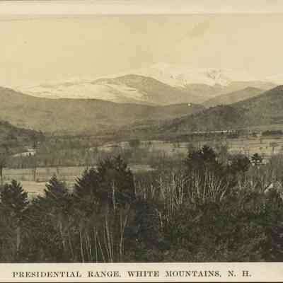 Presidential Range, White Mountains, NH.