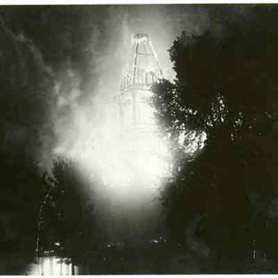 Burning of the Kearsarge House, North Conway