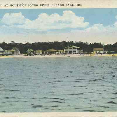 Thompsons' at mouth of Songo River, Sebago Lake ME