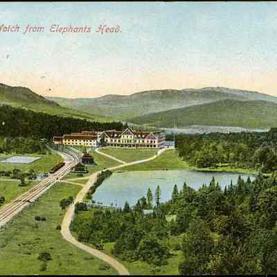 Crawford Notch from Elephants Head