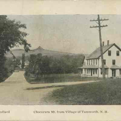 Chocorura Mt. From Village of Tamworth NH