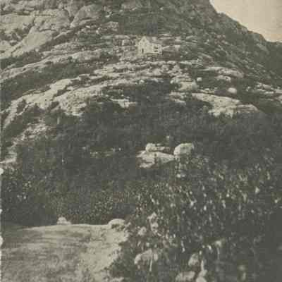 Summit of Mt. Chocorua, issued for the benefit of the Wonalancet Out-door Club of Wonalancet, New Hampshire