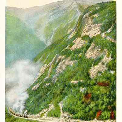 Mt. Willard Cliff, Crawford Notch, White Mountains, N.H.