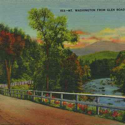 Mt. Washington From Gled Road, White Mts., N.H