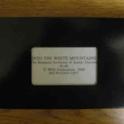 Into the White Mountains: The Romantic Invention of Scenic Tourism