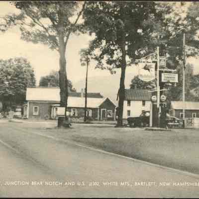 The What-not, Junction Bear Notch and U.S. #302, White Mts., Bartlett, NH