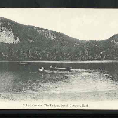 Echo Lake and the Ledges, North Conway, N.H.