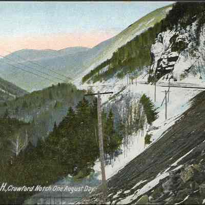 White Mts., N.H. Crawford Notch One August Day