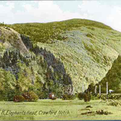 White Mts. N.H., Elephants Head, Crawford Notch.