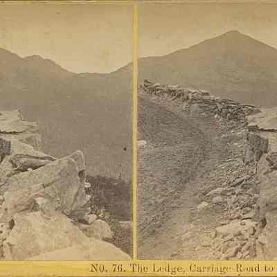 The Ledge, Carriage Road to Mt Washington.