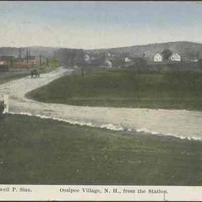 Ossipee Village NH from the station