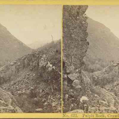 Pulpit Rock, Crawford Notch.