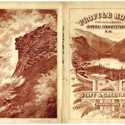 PROFILE HOUSE / FRANCONIA NOTCH / WHITE MOUNTAINS / NH / TAFT & GREENLEAF / PROPRIETORS