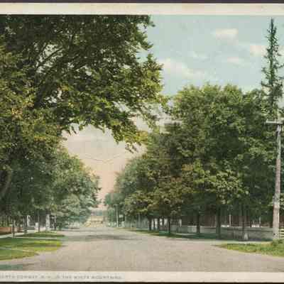 Main Street, North Conway, N.H. In the White Mountains