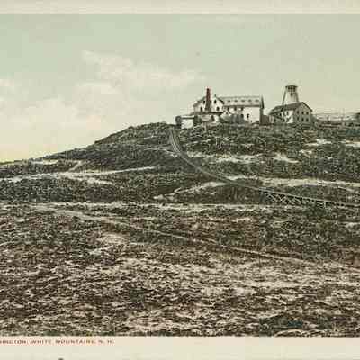 Summit of Mt. Washington, White Mountains, N.H.