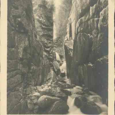 Flume Gorge Many Years Ago White Mts. NH
