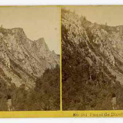 No. 261. Pass of the Dixville Notch, N.H.