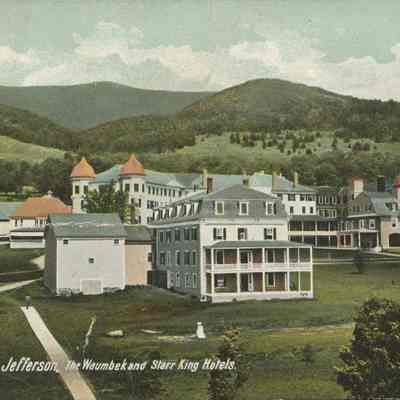 White Mts. NH, Jefferson, The Waumbek and Starr King Hotels