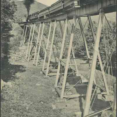 Frankenstein Trestle, White Mountains, N.H.