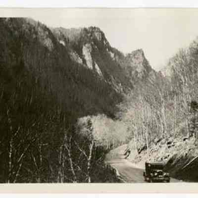 Road Through Dixville Notch, NH