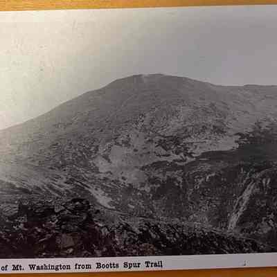 Cone of Mt. Washington from Bootts Spur Trail