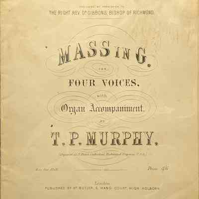 Mass in G, Music Sheet
