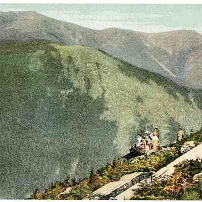Mount Lafayette from Cannon Mountain, Franconia Notch, N.H.
