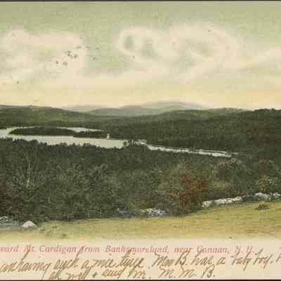 Looking toward Mt. Cardigan from Banksmoreland, near Canaan NH