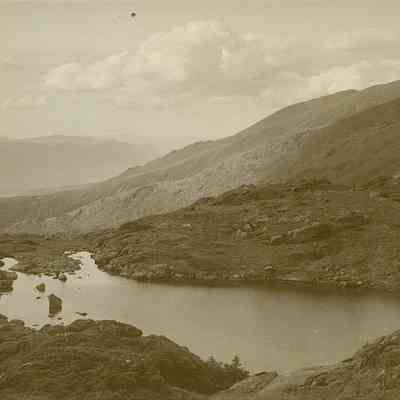 The Lakes of the Clouds. White Mts. N.H. Copyright 1908