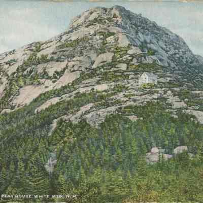 Mt. Chocorua and Peak House, White Mtns NH