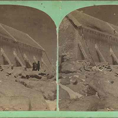 Summit Mt Washington, Winter of 1870-71.