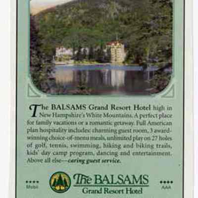 The Balsams Grand Resort Hotel