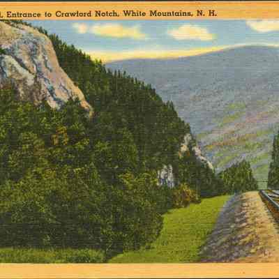 Elephant's Head, Entrance to Crawford Notch, White Mountains, N.H.