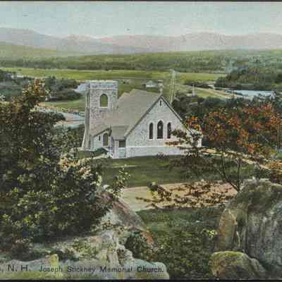 White Mountains, N.H. Joseph Stickney Memorial Church.