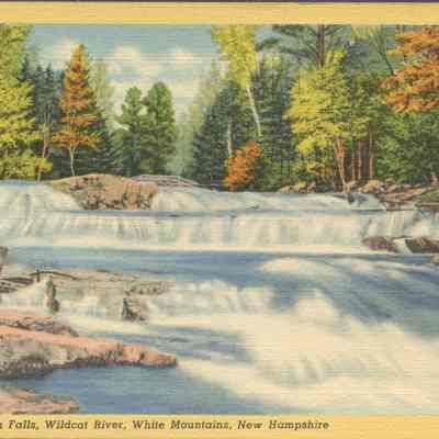 Jackson Falls, Wildcat River, White Mountains NH.