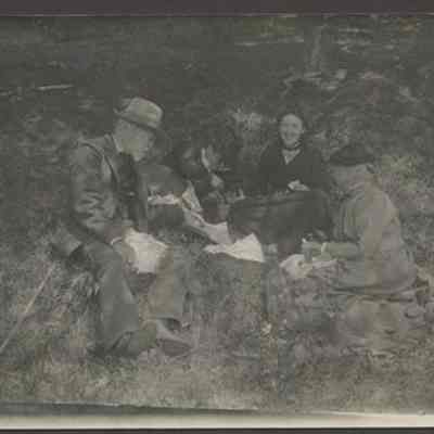 Group Having a Picnic