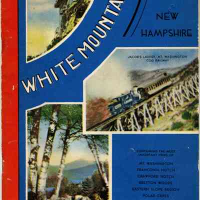 Pictorial View Book / White Mountains, New Hampshire / The Year Around Vacationland