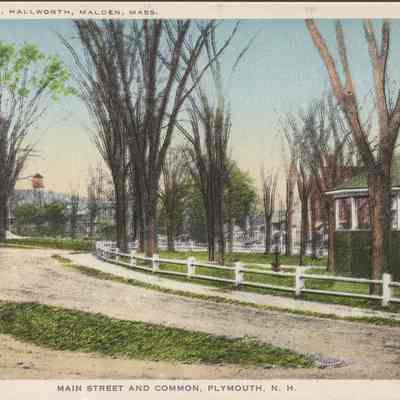 Main Street and Common, Plymouth NH