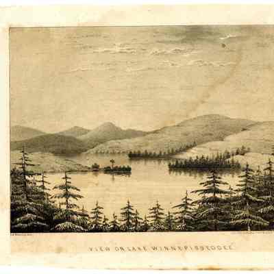 VIEW ON LAKE WINNEPISSEOGEE