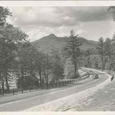 Driving Down a Paved Road