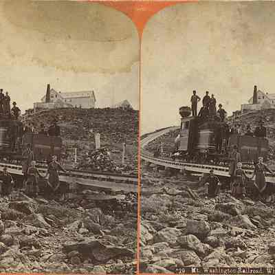 Mt. Washington Railroad White Mts NH