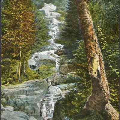 White Mountains, N.H. Crystal Cascade, Crawford Notch