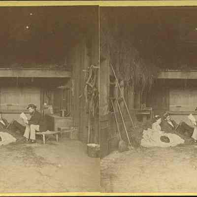 Reading in a Barn