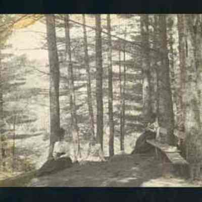 Women Sitting On a Hill