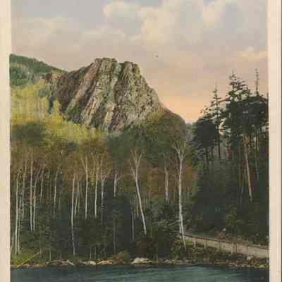Lake Gloriette and the Buttress near 'The Balsams' Dixville Notch NH