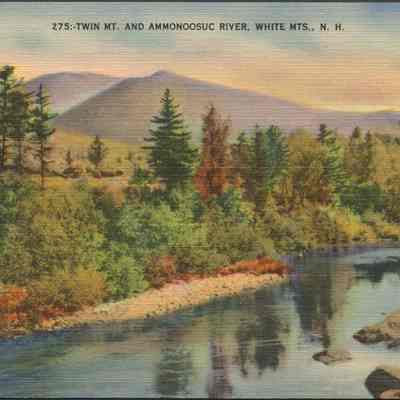 Twin Mt. And Ammonoosuc River, White Mts NH