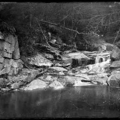 Waterfall over Rocks